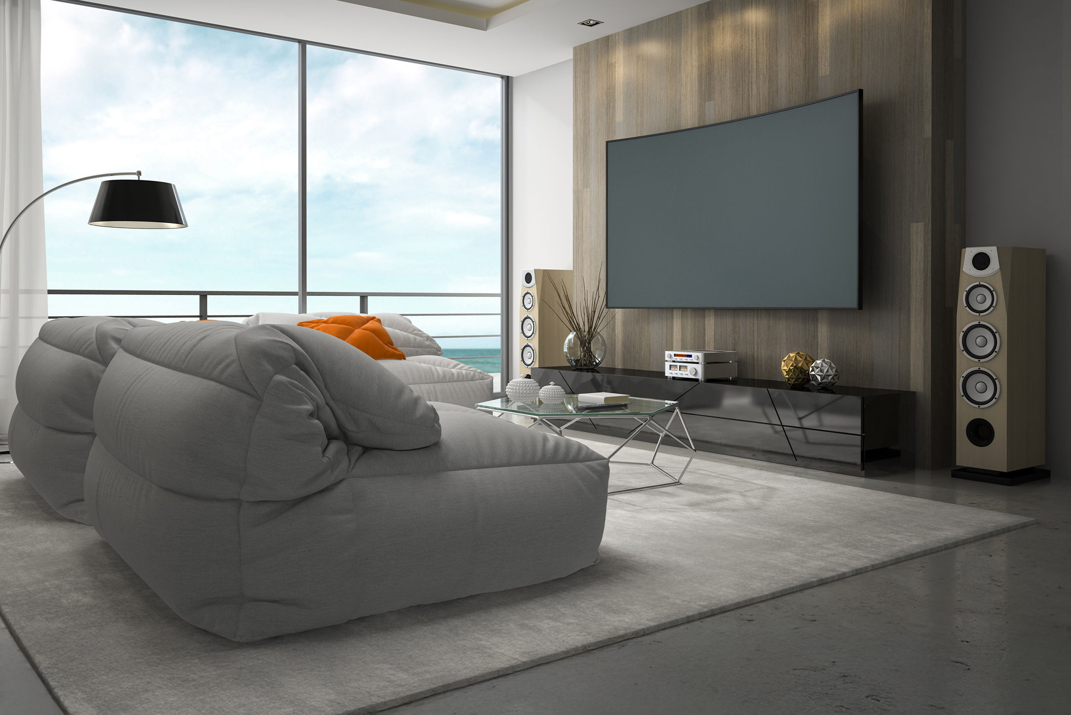 Home theater installation