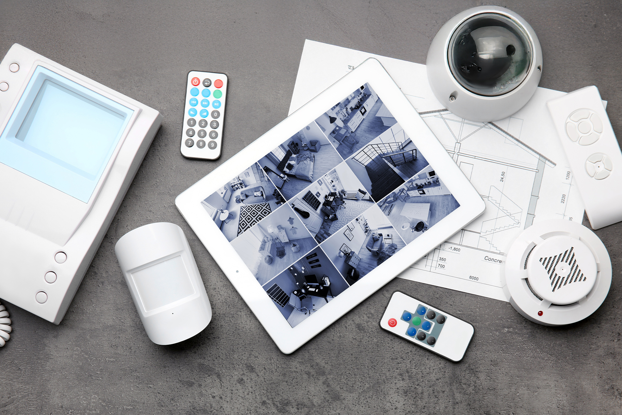 Integrated security system installation