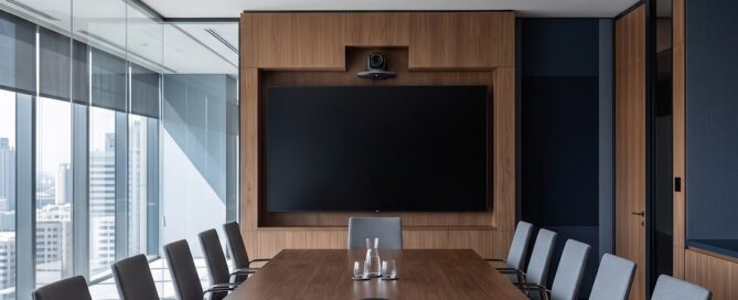 Conference room audiovisual system