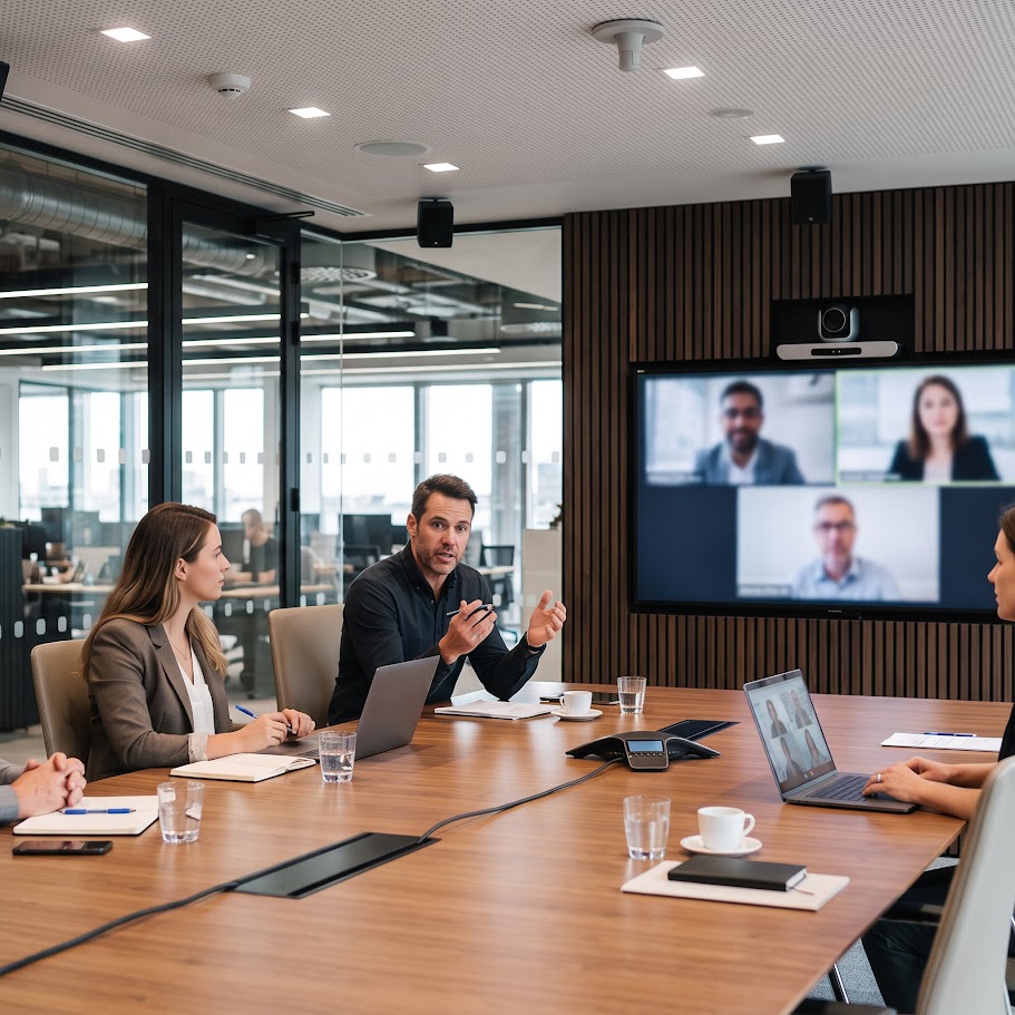 Conference Rooms – 3 – Can Everyone in Your Meeting Actually Be Seen and Heard Can Everyone in Your Meeting Actually Be Seen and Heard?